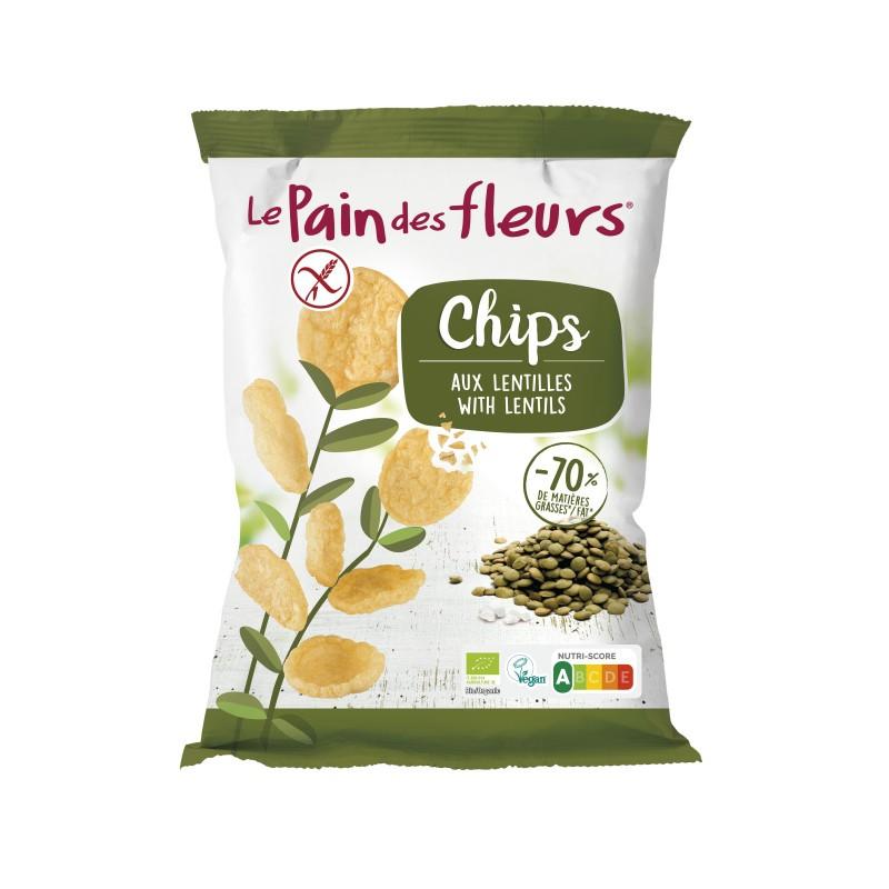 Chips de Lentejas Le Pain des Fleurs 50 g