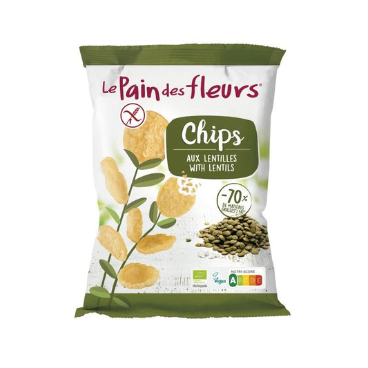 Chips de Lentejas Le Pain des Fleurs 50 g
