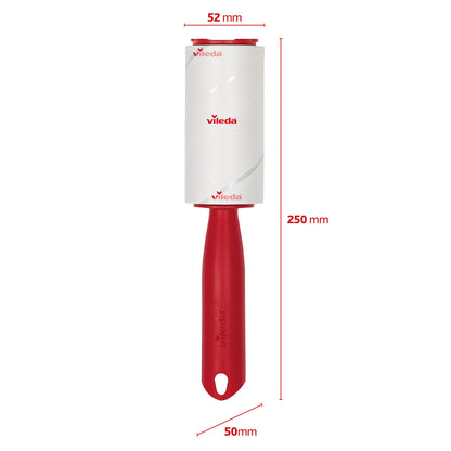 Sistema Rodillo Quitapelusas Pet Pro, Vileda Rojo/Blanco