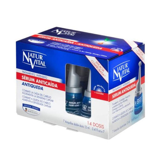 SERUM ANTICAÍDA Tratamiento intensivo 7 ampollas x 12 ml NATUR VITAL