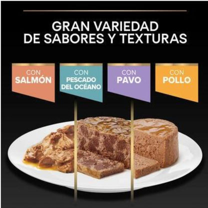 PURINA PRO PLAN Gato  Adulto Delicate Digestion con pavo y pescado en salsa Sobre 10x85g