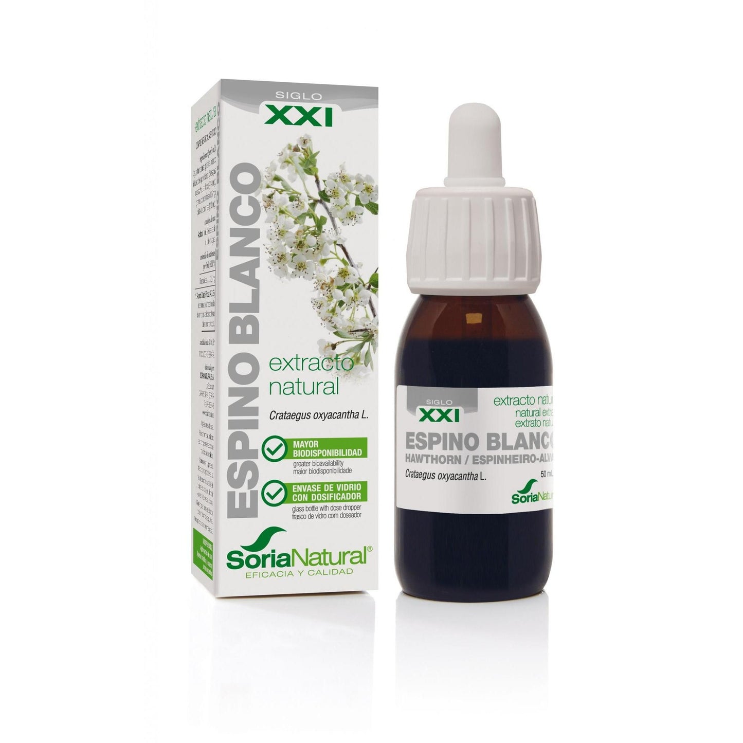 Extracto de Espino Blanco Soria Natural, 50 ml