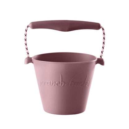 Cubo de playa de silicona Scrunch