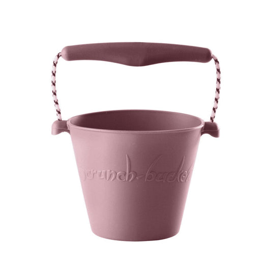 Cubo de playa de silicona Scrunch