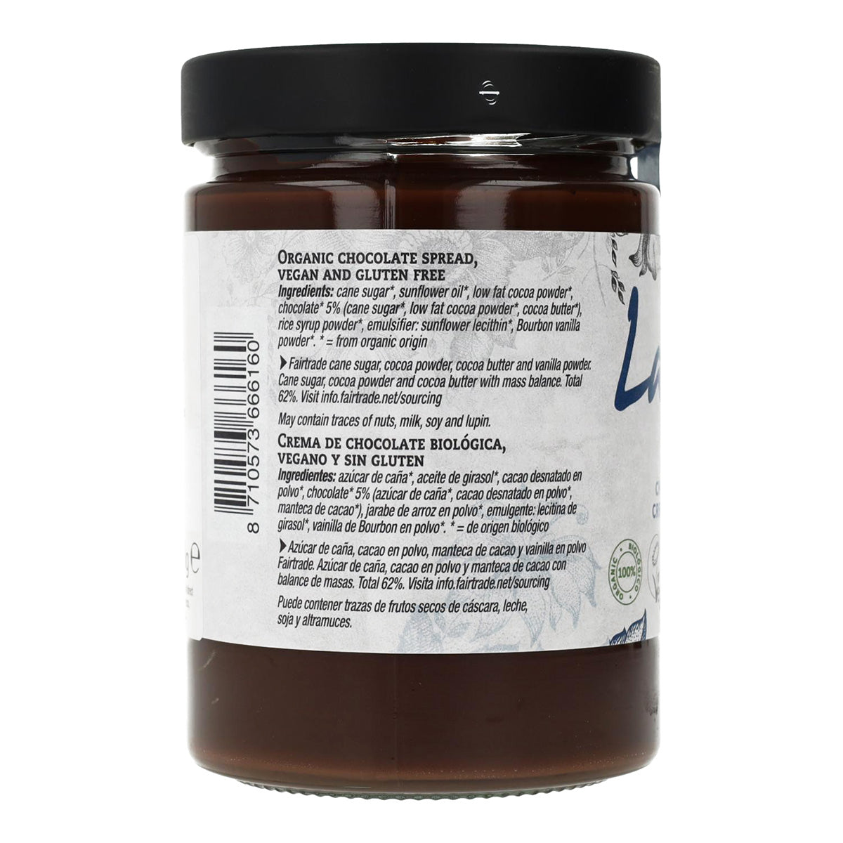 Crema Chocolate Vegana Sin Gluten La Vida Vegan