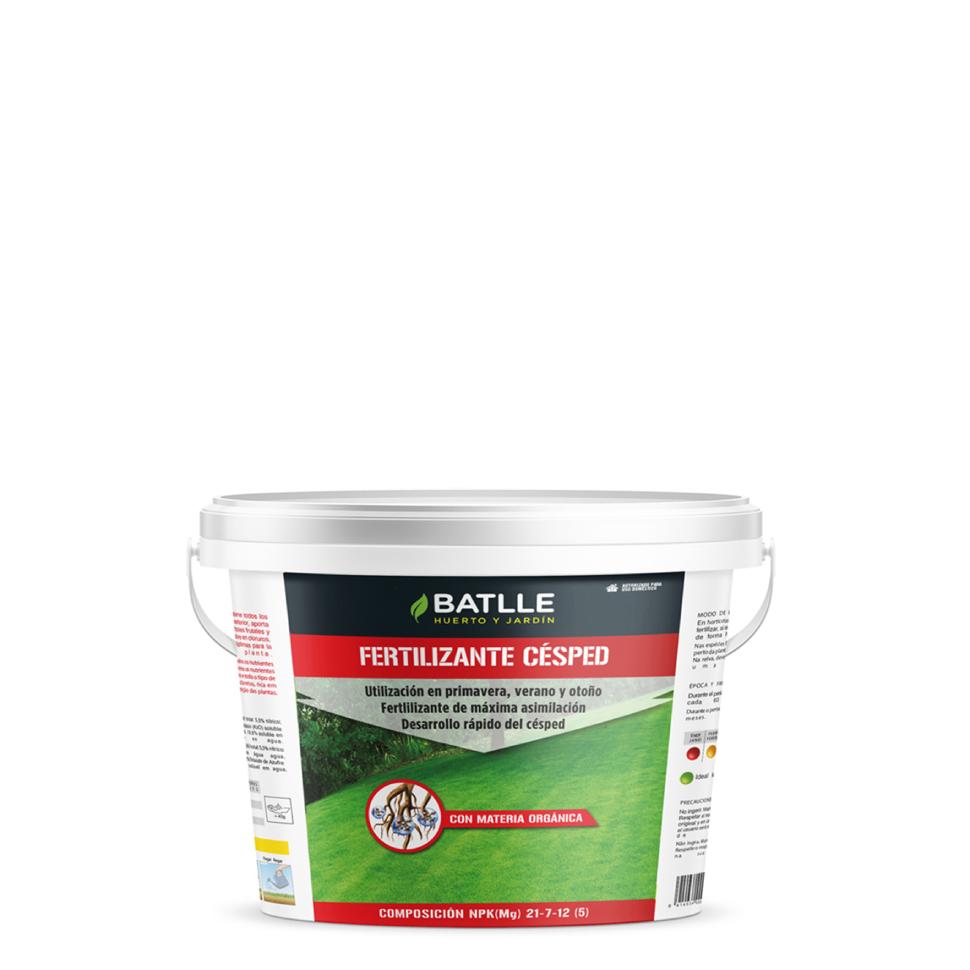 Fertilizante césped granulado Batlle 5 kg
