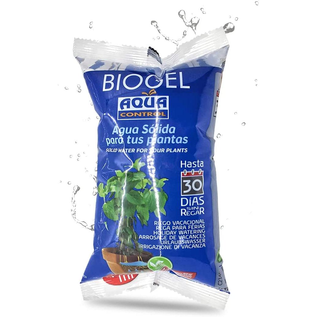 Biogel Agua Sólida para Plantas 400 ml Aqua Control
