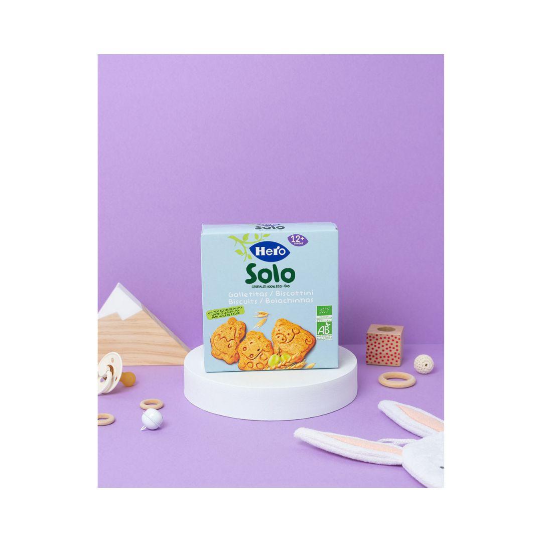 Pack 7x Galletitas animales Solo Cereales 100 g-Hero Solo