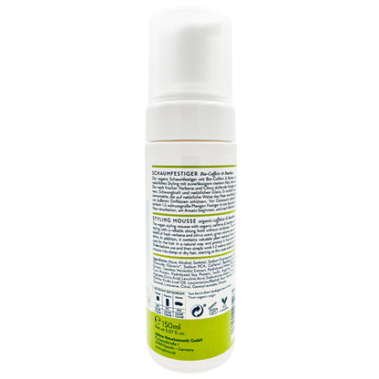 Espuma Moldeadora Cafeína BIO y Bambú, Ayluna , 150 ml