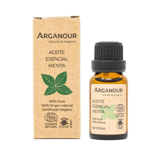 Aceite esencial Menta piperita 100% puro Arganour 15ml