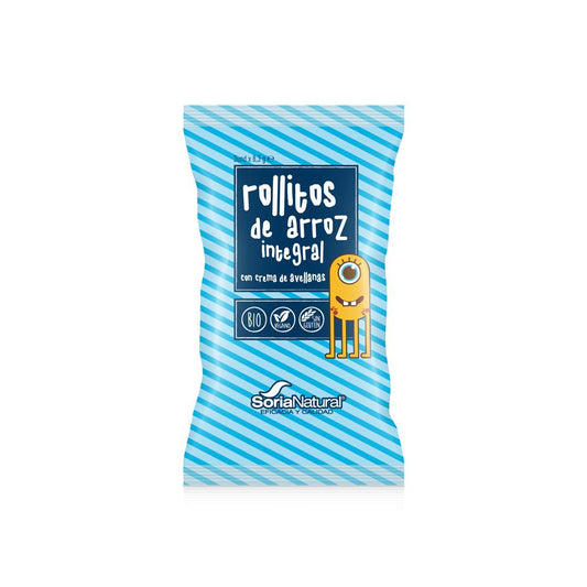 Rollitos de arroz con crema de cacao  Soria Natural 24 g
