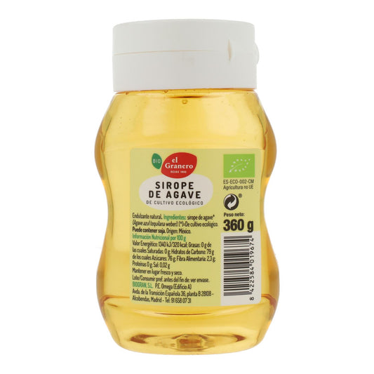 Sirope de ágave Bio El Granero