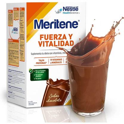 BATIDO FUERZA Y VITALIDAD  MERITENE . 15sx30gr