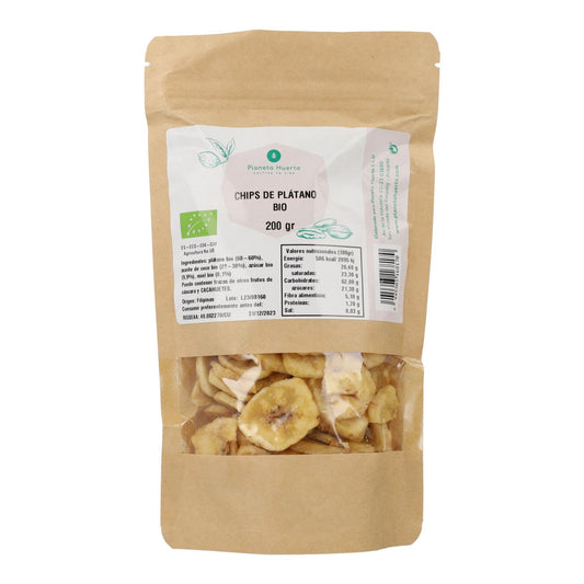 Chips de plátano ECO Planeta Huerto 200 g
