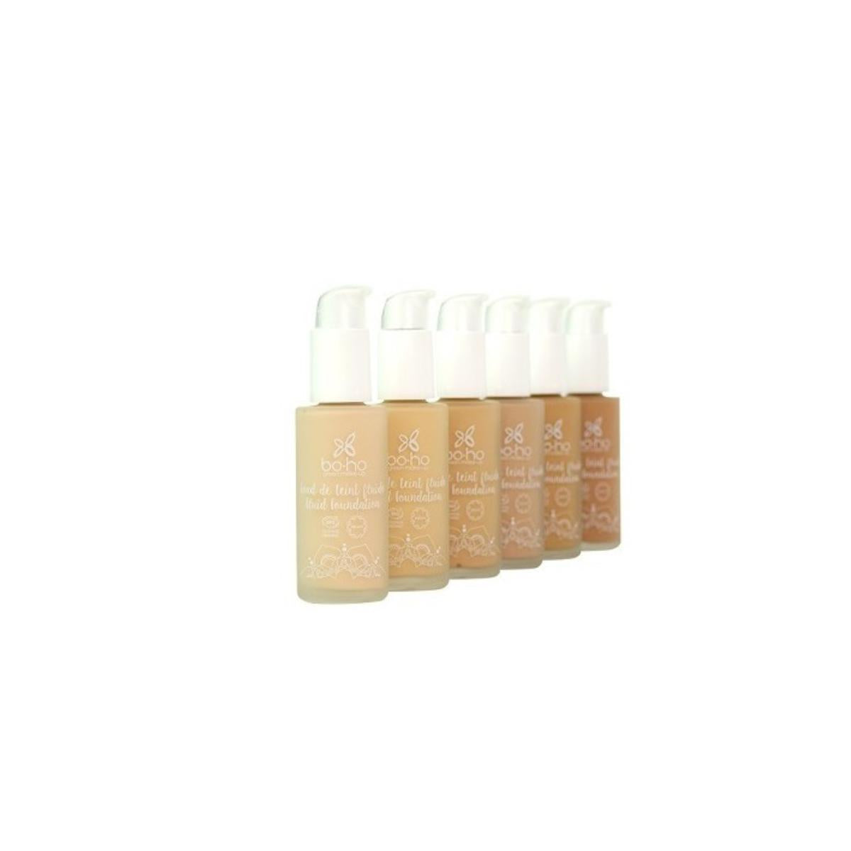 Base maquillaje fluida cristal 03 sable Boho