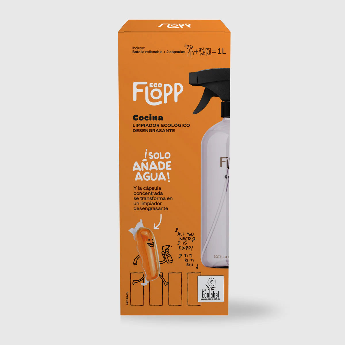 FLOPP ECO Cocinas - Kit inicial 2 cápsulas