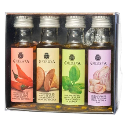 Pack 4 Condimentos 25ml La Chinata 100 ml