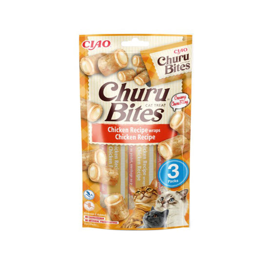 Churu Cat Bites receta de pollo Snack para gatos 30 g