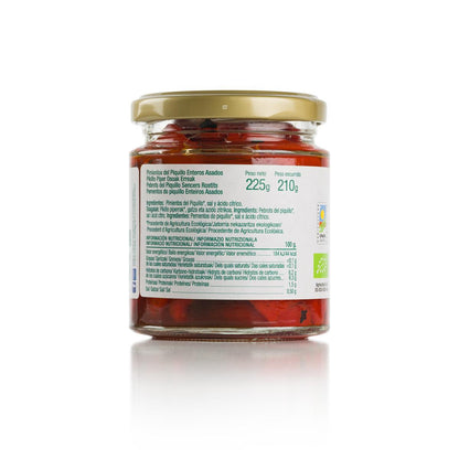 Pimientos del Piquillo Extra ecológicos Enteros BIO Ékolo 225 g