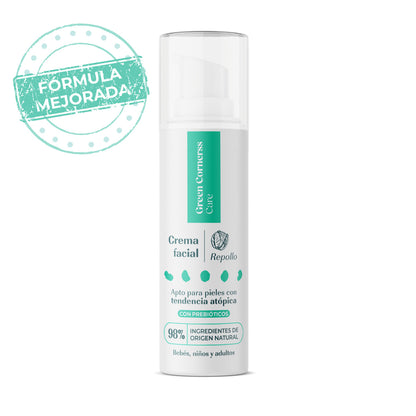 Crema facial de repollo apta para piel atópica Green Corners 50 ml