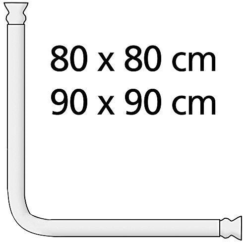 Set de barra para ducha de esquina