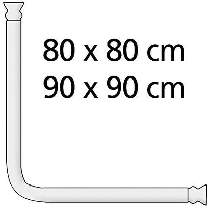 Set de barra para ducha de esquina