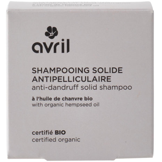 Champú sólido anticaspa Avril