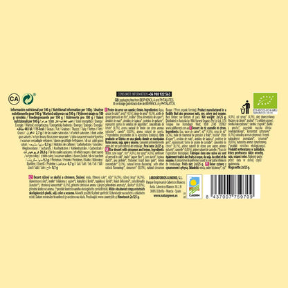 Postre de Arroz Canela Limón NaturGreen, 2 X 125 g