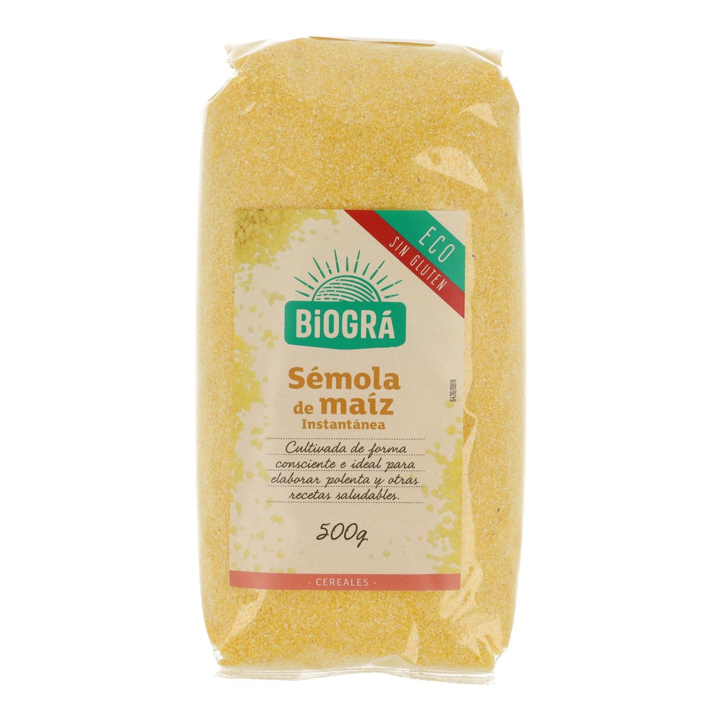 Sémola de maíz Polenta Eco Biográ 500g