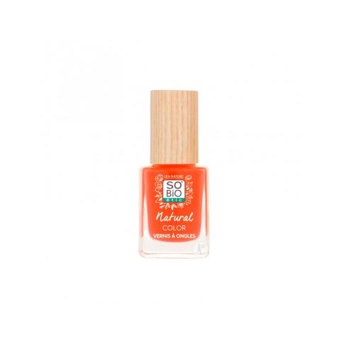 Esmalte uñas - 30 Orange Pop So'Bio 11 ml