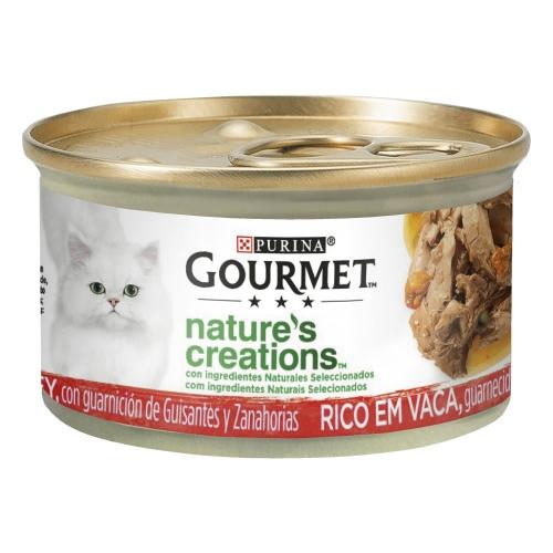 Pack 24 x GOURMET Nature's Creations Mini Filetes rico en buey 85g
