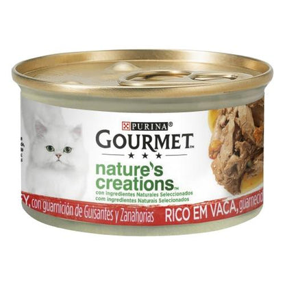 Pack 24 x GOURMET Nature's Creations Mini Filetes rico en buey 85g