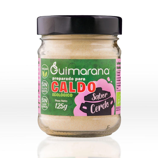 Preparado caldo vegano ECO cerdo Guimarana 125 g