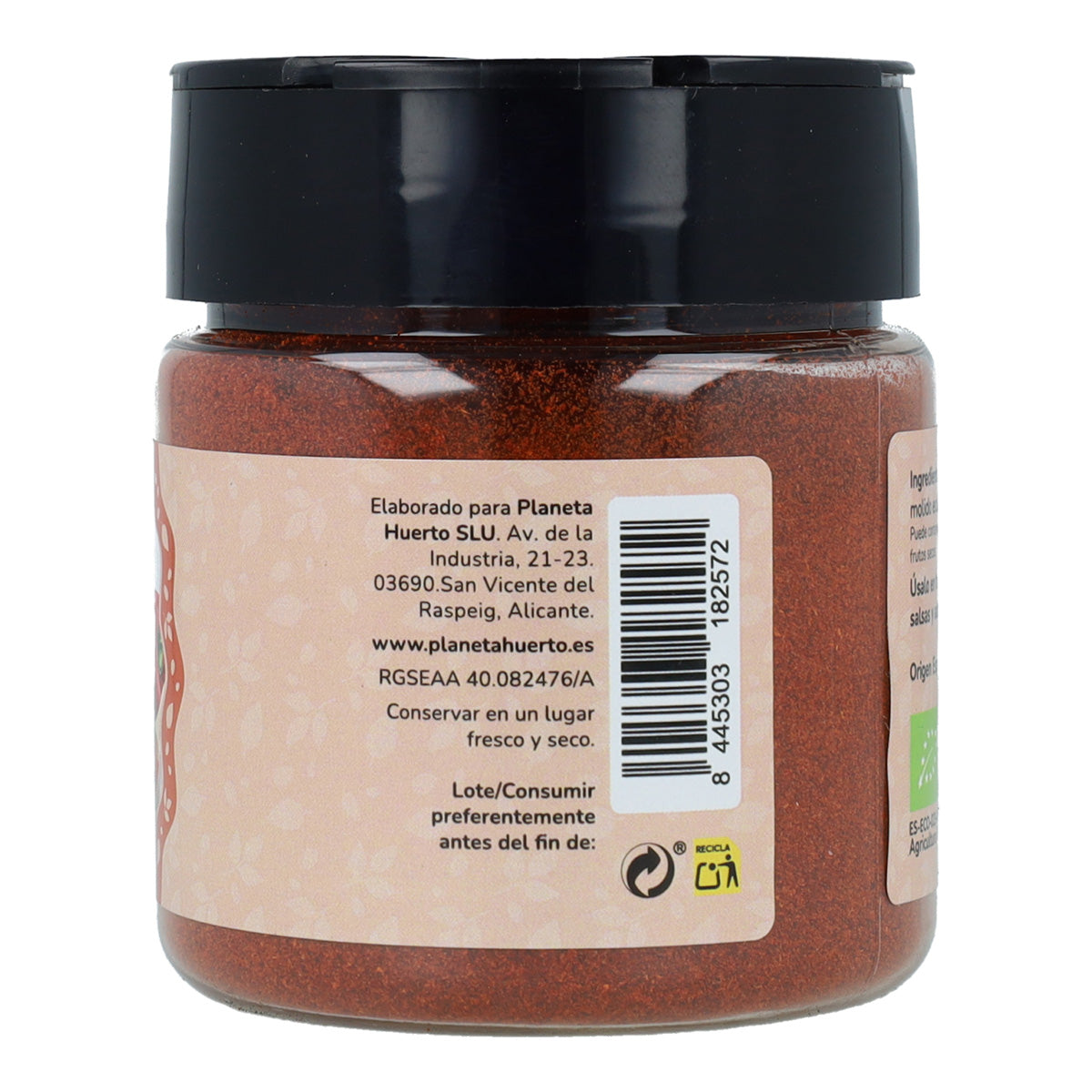 Pimentón dulce ECO Planeta Huerto 100 g
