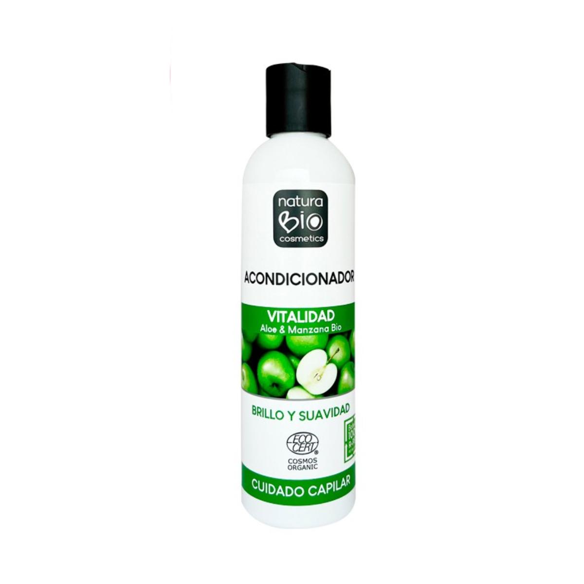 Acondicionador vitalidad Aloe Y Manzana Bio 250 ml NaturaBIO