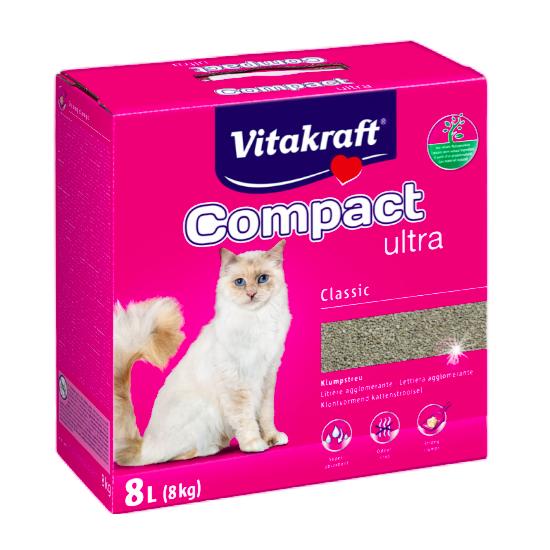 Vitakraft Compact Ultra Arena aglomerante 8 L
