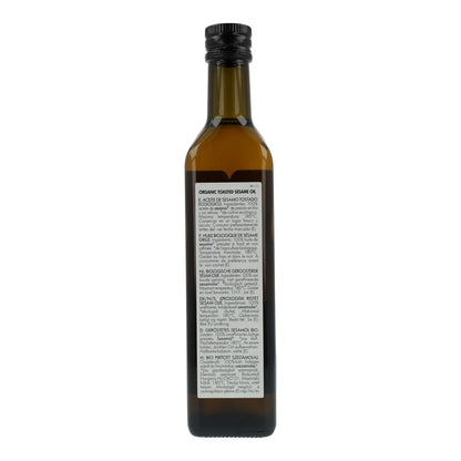 Aceite de sésamo tostado BIO Clearspring, 500 ml