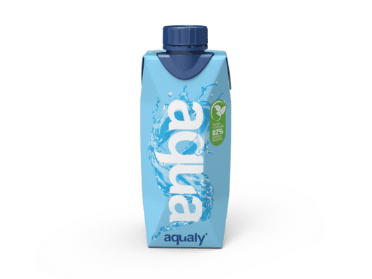 Agua en Cartón Aqualy 330 ml.
