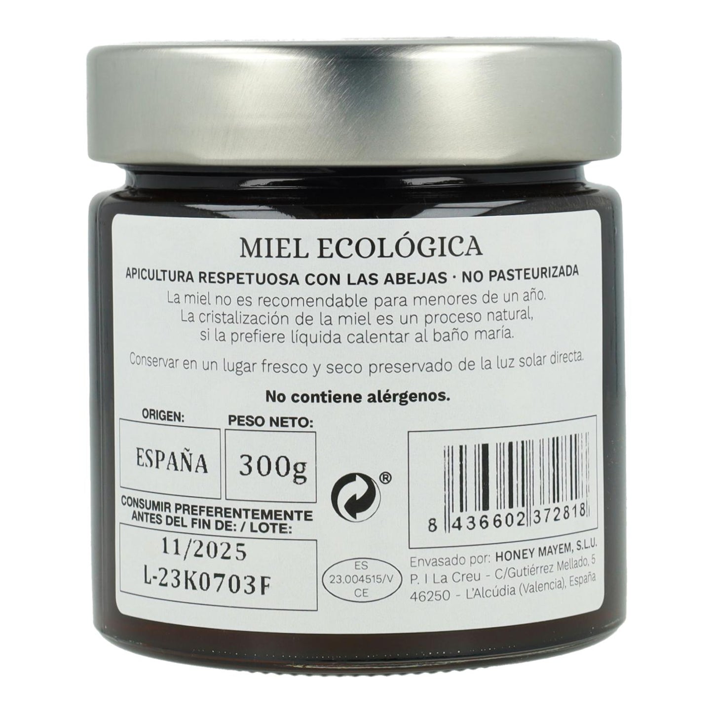 Miel brezo bio Mayem 300 g