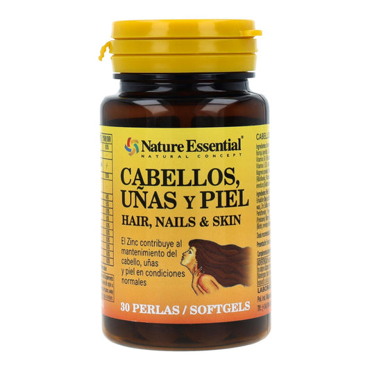 Cabellos, uñas y piel 540 mg Nature Essential, 30 perlas