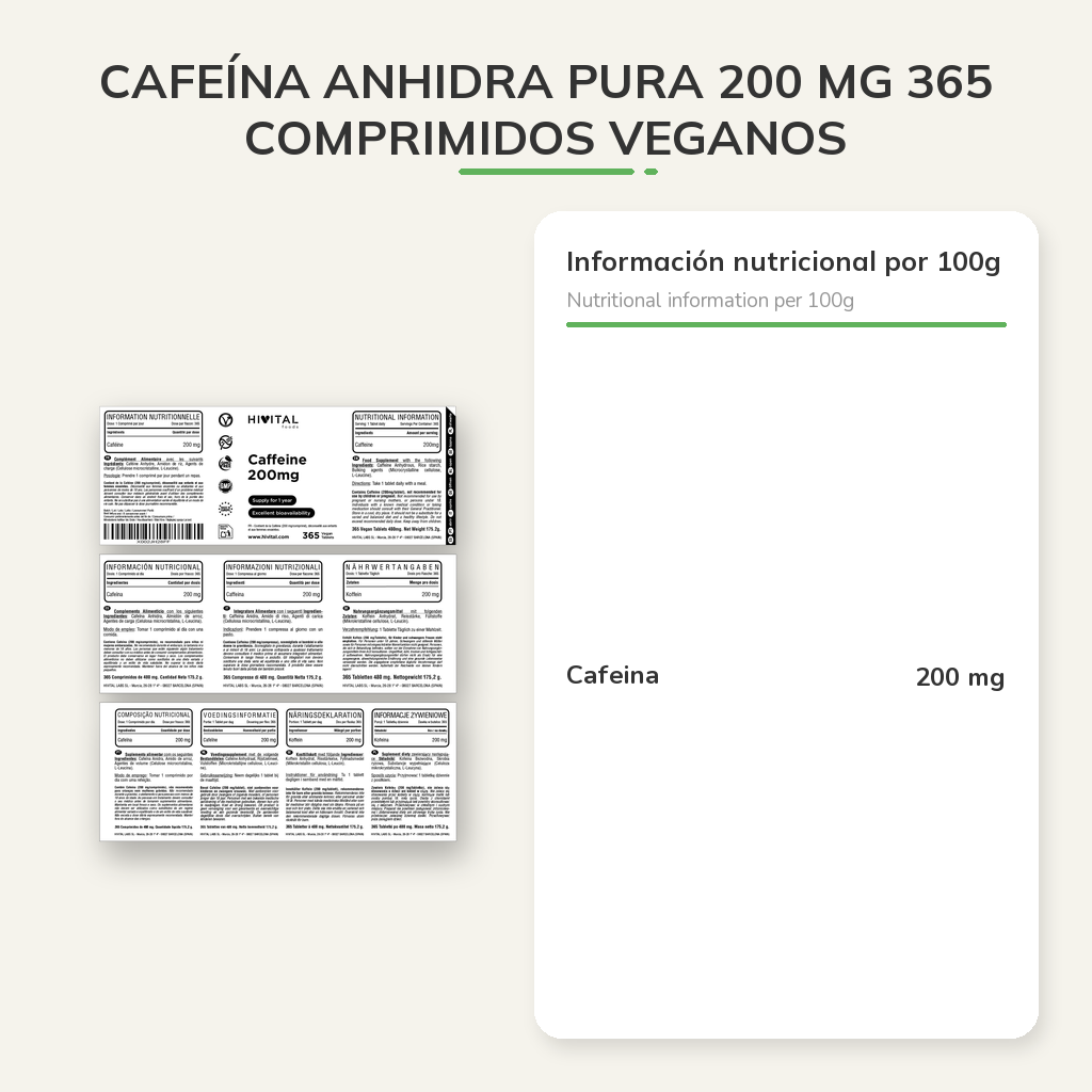Información nutricional