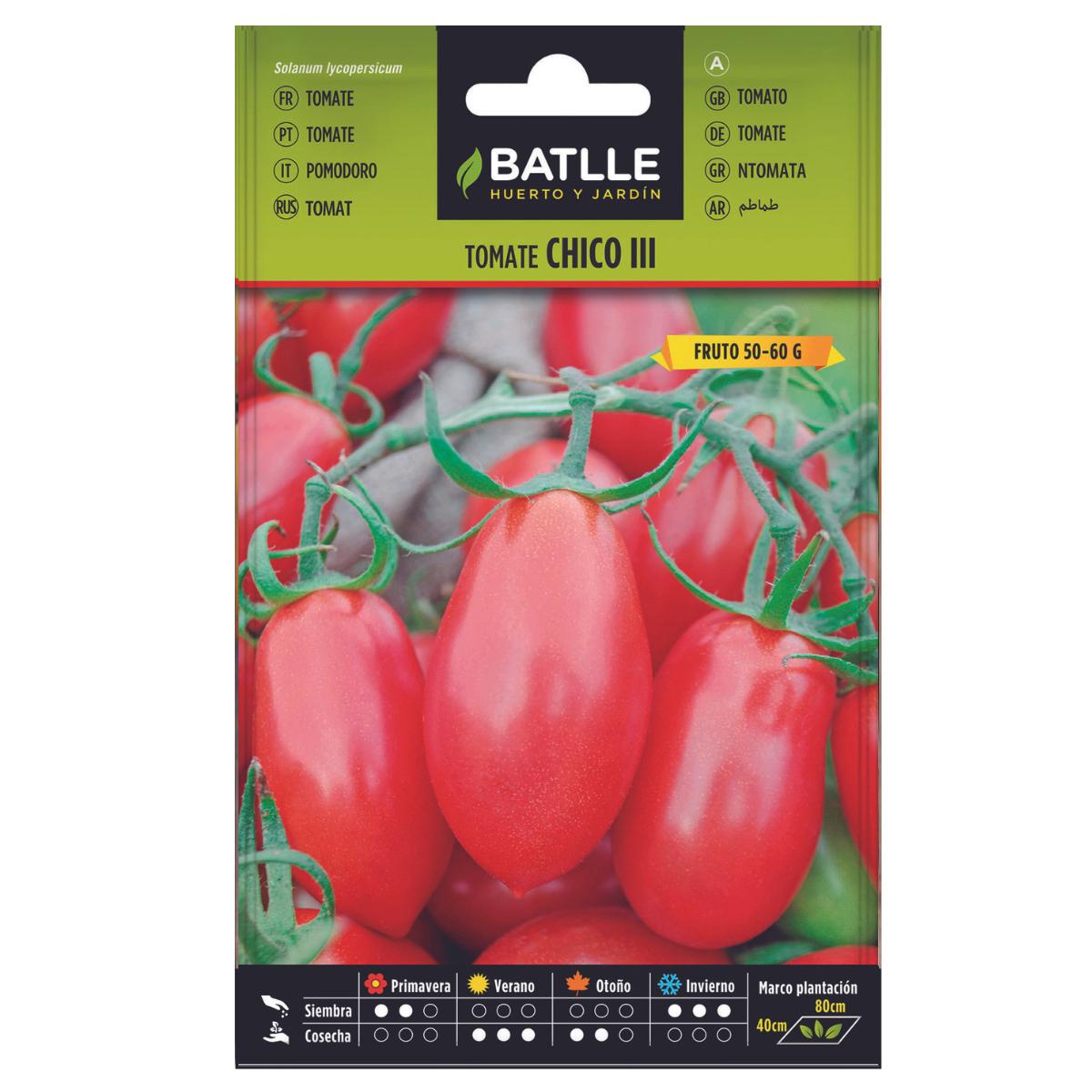 Semillas de Tomate Chico III Batlle