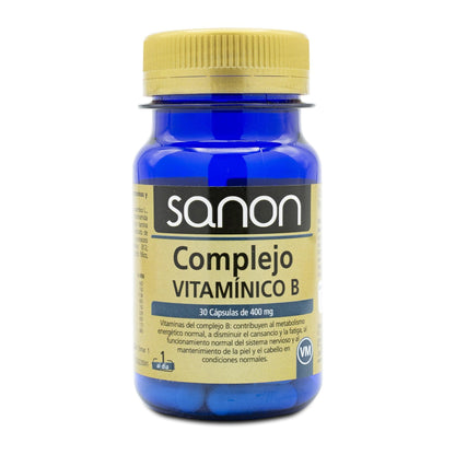 Complejo Vitamínico B SANON 30 cápsulas de 400 mg