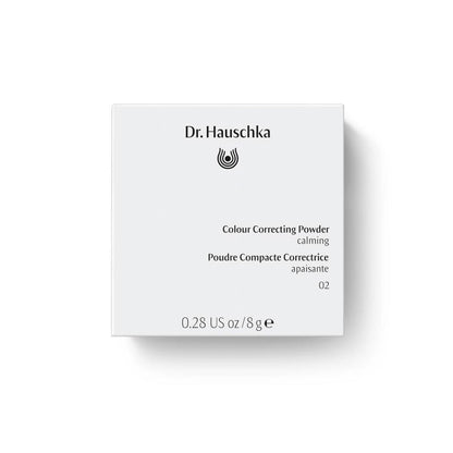 Polvos correctores compactos 02 calming  Dr. Hauschka 8 g