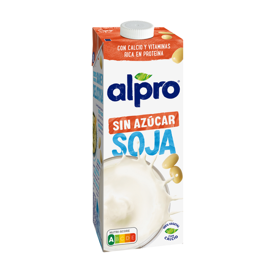 Bebida de Soja sin azúcares  Alpro 1 Litro