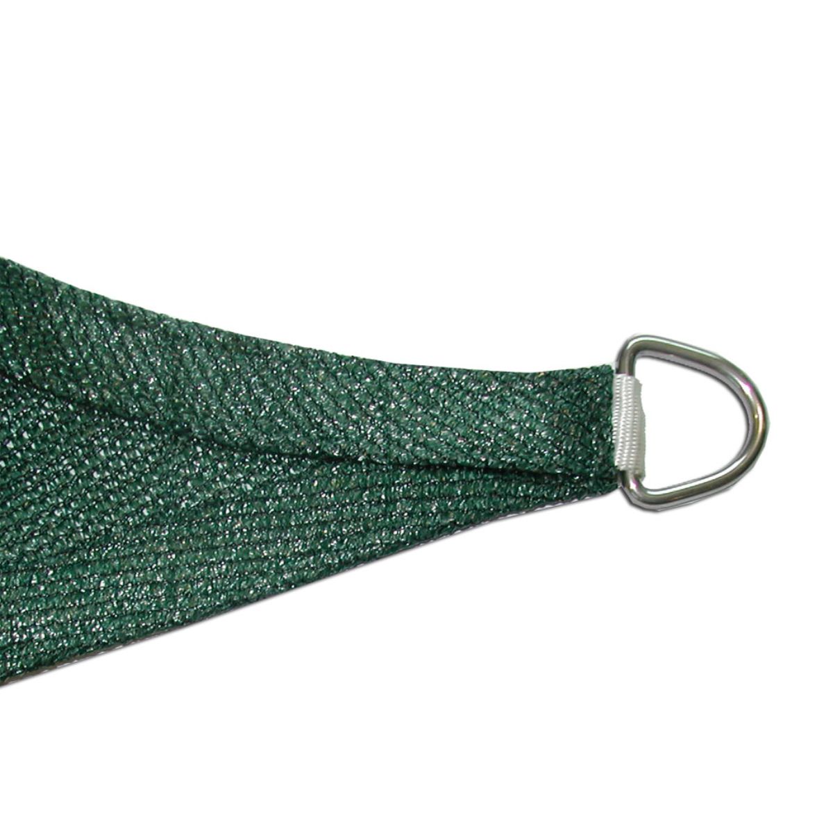 Toldo vela permeable Sunnet kit cuadrado 3,6x3,6m verde