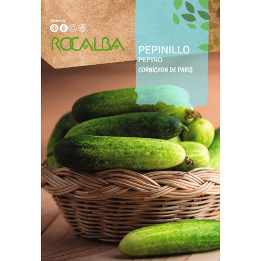 Semillas de Pepinillo cornichon de parís