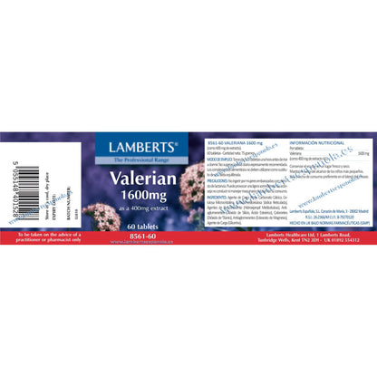 Valeriana 1.600 mg