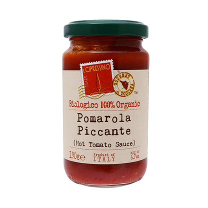 Salsa Pomarola Picante Bio Il Cipressino 190 g