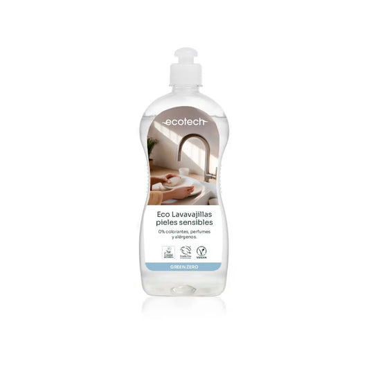 Lavavajillas Concentrado Pieles Sensibles Ecotech green zero
